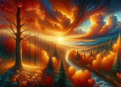 Puzzle 60 Teile für Erwachsene, Wolke des Goldenen Waldes 40x28cm Puzzle Erwachsene 60 Teile Lernspiel Herausforderung Spielzeug, Geschicklichkeitsspiel für die ganze Familie Puzzle 60 Teile für Erwachsene, Wolke des Goldenen Waldes 40x28cm Puzzle Erwachsene 60 Teile Lernspiel Herausforderung Spielzeug, Geschicklichkeitsspiel für die ganze Familie von Tainrun