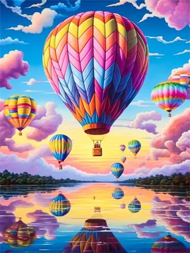 Puzzle 700 Teile Erwachsene,Puzzle für Erwachsene und Kinder 700 Teile,Gehirn-Herausforderung,Puzzles Pädagogisches Spiel,Puzzles mit Ballon-Reflexion-Motiv von Tainrun