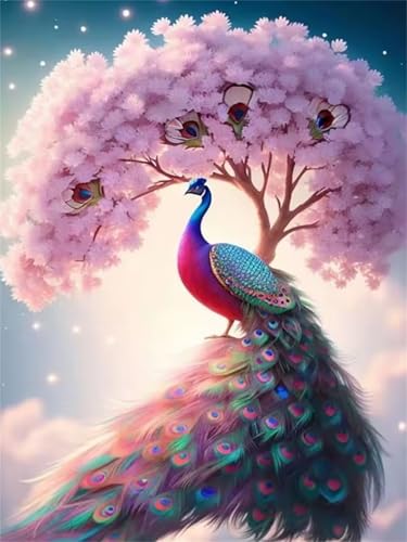 Puzzle 700 Teile Erwachsene,Puzzle für Erwachsene und Kinder 700 Teile,Gehirn-Herausforderung,Puzzles Pädagogisches Spiel,Puzzles mit Baumpfau-Motiv von Tainrun