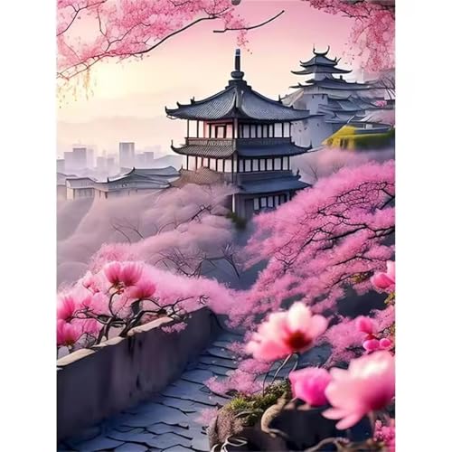 Puzzle 700 Teile Erwachsene,Puzzle für Erwachsene und Kinder 700 Teile,Gehirn-Herausforderung,Puzzles Pädagogisches Spiel,Puzzles mit Häuser Natur-Motiv von Tainrun