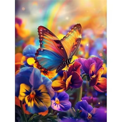 Puzzle 700 Teile Erwachsene,Puzzle für Erwachsene und Kinder 700 Teile,Gehirn-Herausforderung,Puzzles Pädagogisches Spiel,Puzzles mit Lila Fantasy Blume-Motiv von Tainrun
