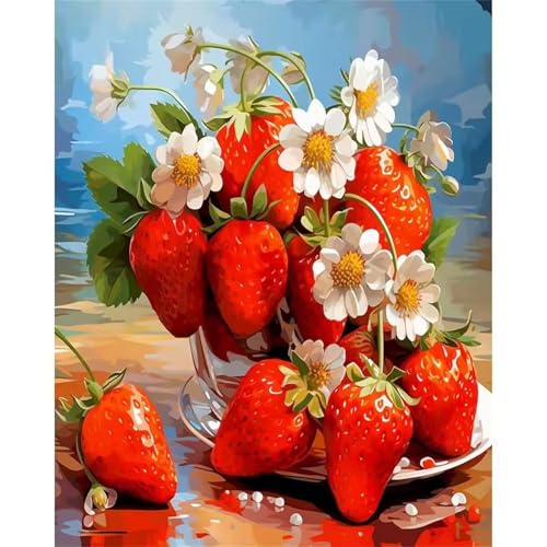 Puzzle 700 Teile Erwachsene,Puzzle für Erwachsene und Kinder 700 Teile,Gehirn-Herausforderung,Puzzles Pädagogisches Spiel,Puzzles mit Strand-Erdbeeren-Motiv von Tainrun