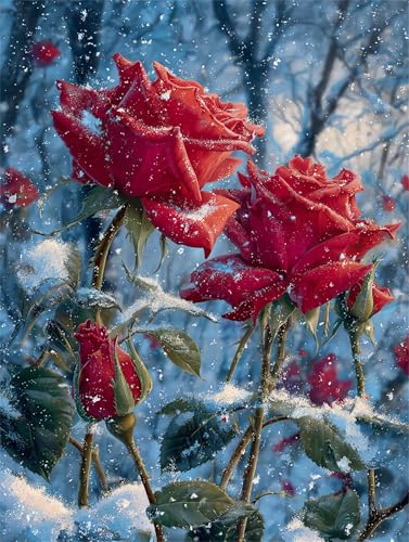 Puzzle 700 Teile für Erwachsene, Schneerosenbaum 52x38cm Puzzle Erwachsene 700 Teile Lernspiel Herausforderung Spielzeug, Geschicklichkeitsspiel für die ganze Familie von Tainrun