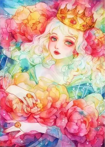 Puzzle 90 Teile Erwachsene Aquarell Krone Schönheit, DIY Klassische Jigsaw Puzzles Legespiel, Geschicklichkeitsspiel für Die Ganze Familie, Puzzles Farbenfrohes für Home Dekoration Puzzle 90 Teile Erwachsene Aquarell Krone Schönheit, DIY Klassische Jigsaw Puzzles Legespiel, Geschicklichkeitsspiel für Die Ganze Familie, Puzzles Farbenfrohes für Home Dekoration von Tainrun