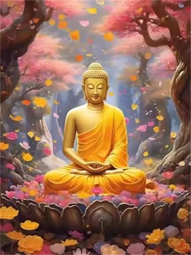 Puzzle 90 Teile Erwachsene Blätter der Lotus-Statue, DIY Klassische Jigsaw Puzzles Legespiel, Geschicklichkeitsspiel für Die Ganze Familie, Puzzles Farbenfrohes für Home Dekoration von Tainrun