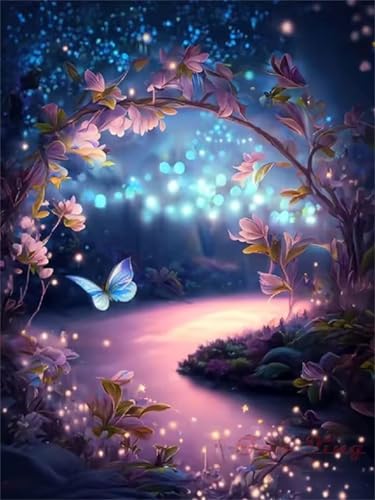 Puzzle 90 Teile Erwachsene Der Blumenpark-Pfad, DIY Klassische Jigsaw Puzzles Legespiel, Geschicklichkeitsspiel für Die Ganze Familie, Puzzles Farbenfrohes für Home Dekoration von Tainrun