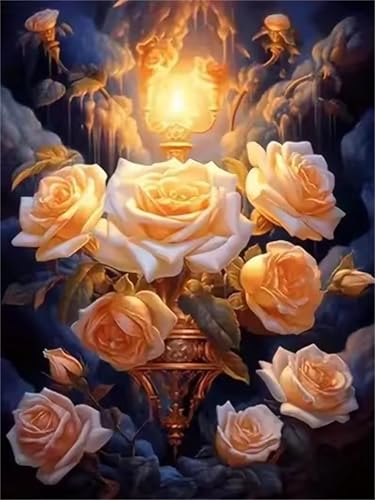 Puzzle 90 Teile Erwachsene Gefrorene gelbe Rose, DIY Klassische Jigsaw Puzzles Legespiel, Geschicklichkeitsspiel für Die Ganze Familie, Puzzles Farbenfrohes für Home Dekoration von Tainrun