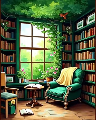 Puzzle 90 Teile Erwachsene Grüne Bücherregal-Pflanzen, DIY Klassische Jigsaw Puzzles Legespiel, Geschicklichkeitsspiel für Die Ganze Familie, Puzzles Farbenfrohes für Home Dekoration von Tainrun
