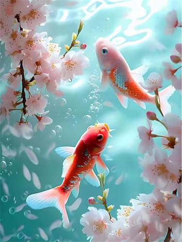 Puzzle 90 Teile Erwachsene Koi-Pfirsich-Blüte, DIY Klassische Jigsaw Puzzles Legespiel, Geschicklichkeitsspiel für Die Ganze Familie, Puzzles Farbenfrohes für Home Dekoration Puzzle 90 Teile Erwachsene Koi-Pfirsich-Blüte, DIY Klassische Jigsaw Puzzles Legespiel, Geschicklichkeitsspiel für Die Ganze Familie, Puzzles Farbenfrohes für Home Dekoration von Tainrun