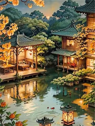 Puzzle 90 Teile Erwachsene Pavillon Loft Baum, DIY Klassische Jigsaw Puzzles Legespiel, Geschicklichkeitsspiel für Die Ganze Familie, Puzzles Farbenfrohes für Home Dekoration Puzzle 90 Teile Erwachsene Pavillon Loft Baum, DIY Klassische Jigsaw Puzzles Legespiel, Geschicklichkeitsspiel für Die Ganze Familie, Puzzles Farbenfrohes für Home Dekoration von Tainrun