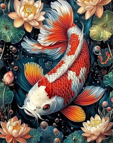 Puzzle 90 Teile Erwachsene Roter Koi Lotus, DIY Klassische Jigsaw Puzzles Legespiel, Geschicklichkeitsspiel für Die Ganze Familie, Puzzles Farbenfrohes für Home Dekoration Puzzle 90 Teile Erwachsene Roter Koi Lotus, DIY Klassische Jigsaw Puzzles Legespiel, Geschicklichkeitsspiel für Die Ganze Familie, Puzzles Farbenfrohes für Home Dekoration von Tainrun