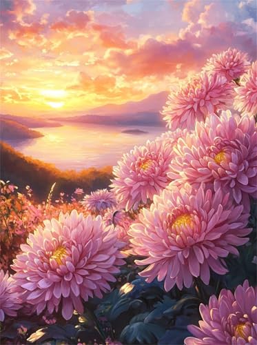 Puzzle 90 Teile Erwachsene Sunset Pink Blume, DIY Klassische Jigsaw Puzzles Legespiel, Geschicklichkeitsspiel für Die Ganze Familie, Puzzles Farbenfrohes für Home Dekoration Puzzle 90 Teile Erwachsene Sunset Pink Blume, DIY Klassische Jigsaw Puzzles Legespiel, Geschicklichkeitsspiel für Die Ganze Familie, Puzzles Farbenfrohes für Home Dekoration von Tainrun