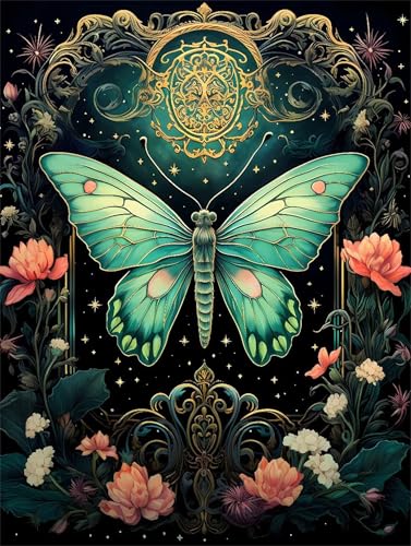 Puzzle 90 Teile für Erwachsene, Blume Grüner Schmetterling 25x20cm Puzzle Erwachsene 90 Teile Lernspiel Herausforderung Spielzeug, Geschicklichkeitsspiel für die ganze Familie Puzzle 90 Teile für Erwachsene, Blume Grüner Schmetterling 25x20cm Puzzle Erwachsene 90 Teile Lernspiel Herausforderung Spielzeug, Geschicklichkeitsspiel für die ganze Familie von Tainrun