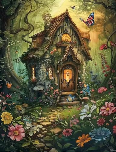 Puzzle 90 Teile für Erwachsene, Woods Blockhaus 25x20cm Puzzle Erwachsene 90 Teile Lernspiel Herausforderung Spielzeug, Geschicklichkeitsspiel für die ganze Familie Puzzle 90 Teile für Erwachsene, Woods Blockhaus 25x20cm Puzzle Erwachsene 90 Teile Lernspiel Herausforderung Spielzeug, Geschicklichkeitsspiel für die ganze Familie von Tainrun
