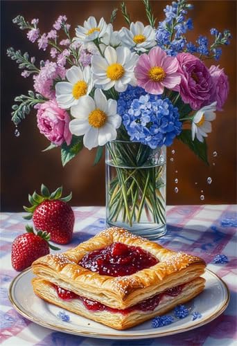 Puzzle für Erwachsene 1000 Teile schwer schwierig herausfordernde Jigsaw Puzzle 1000 Teile, Kreative Unterhaltung Klassische Puzzles Erwachsene, Home Dekor Puzzles Erdbeermarmelade Kuchen Strauß Puzzle für Erwachsene 1000 Teile schwer schwierig herausfordernde Jigsaw Puzzle 1000 Teile, Kreative Unterhaltung Klassische Puzzles Erwachsene, Home Dekor Puzzles Erdbeermarmelade Kuchen Strauß von Tainrun