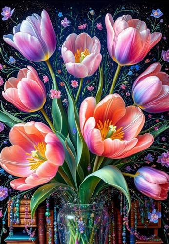 Puzzle für Erwachsene 1000 Teile schwer schwierig herausfordernde Jigsaw Puzzle 1000 Teile, Kreative Unterhaltung Klassische Puzzles Erwachsene, Home Dekor Puzzles Rosa Tulpenpflanze Puzzle für Erwachsene 1000 Teile schwer schwierig herausfordernde Jigsaw Puzzle 1000 Teile, Kreative Unterhaltung Klassische Puzzles Erwachsene, Home Dekor Puzzles Rosa Tulpenpflanze von Tainrun