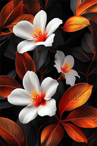 Puzzle für Erwachsene 1500 Teile schwer schwierig herausfordernde Jigsaw Puzzle 1500 Teile, Kreative Unterhaltung Klassische Puzzles Erwachsene, Home Dekor Puzzles Goldene Blattblume von Tainrun