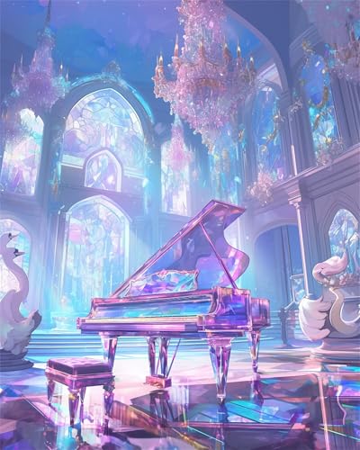 Puzzle für Erwachsene 2000 Teile schwer schwierig herausfordernde Jigsaw Puzzle 2000 Teile, Kreative Unterhaltung Klassische Puzzles Erwachsene, Home Dekor Puzzles Palace Piano Elegant von Tainrun