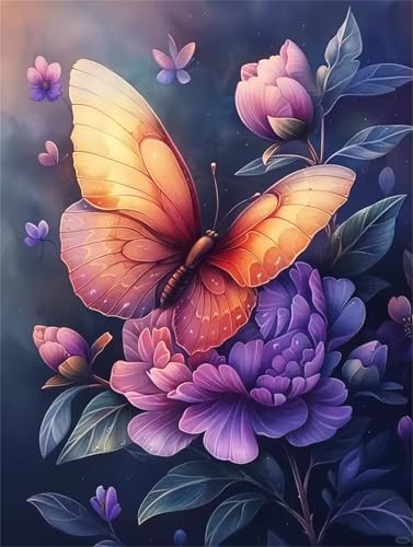 Puzzle für Erwachsene 30 Teile schwer schwierig herausfordernde Jigsaw Puzzle 30 Teile, Kreative Unterhaltung Klassische Puzzles Erwachsene, Home Dekor Puzzles Pflanzen Schmetterling von Tainrun