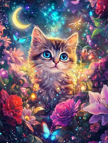 Puzzle für Erwachsene 300 Teile schwer schwierig herausfordernde Jigsaw Puzzle 300 Teile, Kreative Unterhaltung Klassische Puzzles Erwachsene, Home Dekor Puzzles Aurora Mondscheinkatze Puzzle für Erwachsene 300 Teile schwer schwierig herausfordernde Jigsaw Puzzle 300 Teile, Kreative Unterhaltung Klassische Puzzles Erwachsene, Home Dekor Puzzles Aurora Mondscheinkatze von Tainrun