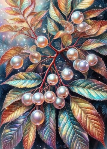 Puzzle für Erwachsene 60 Teile schwer schwierig herausfordernde Jigsaw Puzzle 60 Teile, Kreative Unterhaltung Klassische Puzzles Erwachsene, Home Dekor Puzzles Perlen-Fruchtblätter von Tainrun