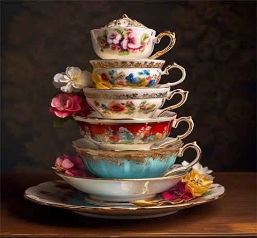 Puzzle für Erwachsene 60 Teile schwer schwierig herausfordernde Jigsaw Puzzle 60 Teile, Kreative Unterhaltung Klassische Puzzles Erwachsene, Home Dekor Puzzles Teetasse nach europäischem Stil Puzzle für Erwachsene 60 Teile schwer schwierig herausfordernde Jigsaw Puzzle 60 Teile, Kreative Unterhaltung Klassische Puzzles Erwachsene, Home Dekor Puzzles Teetasse nach europäischem Stil von Tainrun