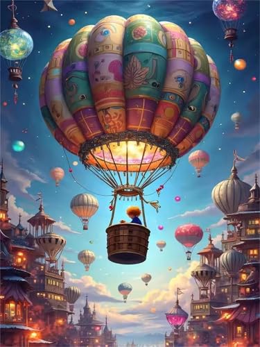 Puzzle für Erwachsene 90 Teile schwer schwierig herausfordernde Jigsaw Puzzle 90 Teile, Kreative Unterhaltung Klassische Puzzles Erwachsene, Home Dekor Puzzles Stadt-Nacht-Ballon Puzzle für Erwachsene 90 Teile schwer schwierig herausfordernde Jigsaw Puzzle 90 Teile, Kreative Unterhaltung Klassische Puzzles Erwachsene, Home Dekor Puzzles Stadt-Nacht-Ballon von Tainrun
