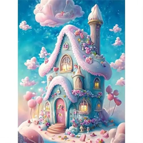 Romantisches Haus Jigsaw Puzzles for Adults 300 Jigsaw Puzzles Adults,300 Pieces Puzzle Educational Challenge Toy Games Beautiful Home Decoration Puzzle von Tainrun