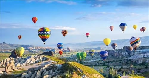 Tal-Ballon Jigsaw Puzzles for Adults 120 Jigsaw Puzzles Adults,120 Pieces Puzzle Educational Challenge Toy Games Beautiful Home Decoration Puzzle von Tainrun