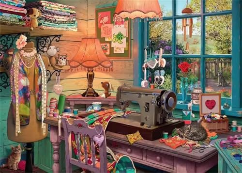 Tuch-Zimmer Jigsaw Puzzles for Adults 120 Jigsaw Puzzles Adults,120 Pieces Puzzle Educational Challenge Toy Games Beautiful Home Decoration Puzzle von Tainrun
