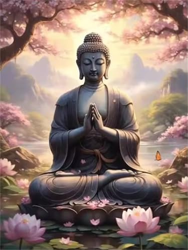 Woods Buddha Jigsaw Puzzles for Adults 120 Jigsaw Puzzles Adults,120 Pieces Puzzle Educational Challenge Toy Games Beautiful Home Decoration Puzzle von Tainrun