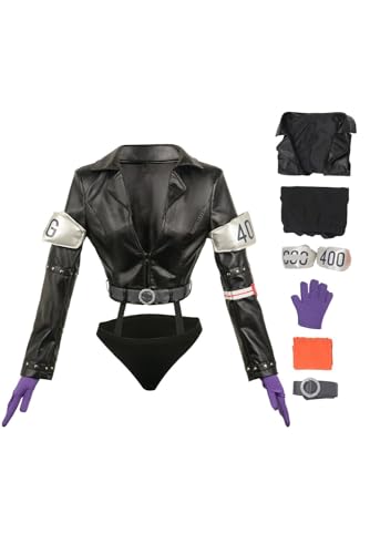 Nico Robin Kostüm Miss Allsunday Cosplay Schwarzer Mantel Komplettes Set Eierkopf Future Arc Outfits Halloween Anzug Erwachsene Damen (Rotkehlchen, klein) von Taiture