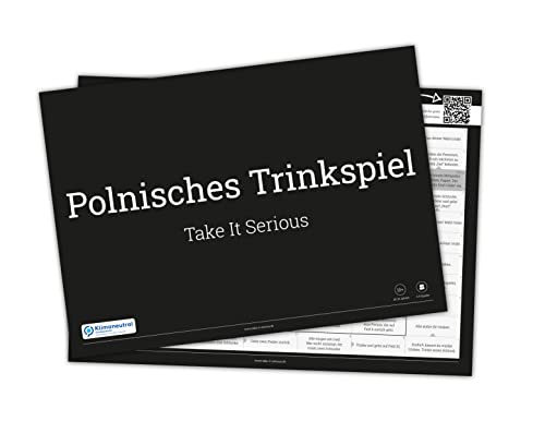 Take It Serious - Polnisches Trinkspiel. Härteste Trinkspiel der Welt. Mit mehr als 71 Spiel- und Bonusfeldern. 25 Seiten im DIN-A4 Block. von Take It Serious