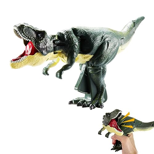 BiteFury The T-REX, Trigger The T-REX, Fun Interactive Dinosaur Grabber Toy, Squeeze Trigger for Movable Body Parts, Cool Toy Gifts for Kids Birthdays Christmas(Large with Sound) von Takezuaa