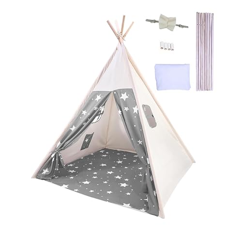 Takezuaa Tipi Zelt für Kinder,Sternen klassisches indisches Spielzelt für Kinder Tippi Kinderzelt für drinnen/Outdoor,Tipi Zelt Kinderzimmer,Waschbar Kinderzelt,Spielzelt für Mädchen & Jungen Takezuaa Tipi Zelt für Kinder,Sternen klassisches indisches Spielzelt für Kinder Tippi Kinderzelt für drinnen/Outdoor,Tipi Zelt Kinderzimmer,Waschbar Kinderzelt,Spielzelt für Mädchen & Jungen von Takezuaa