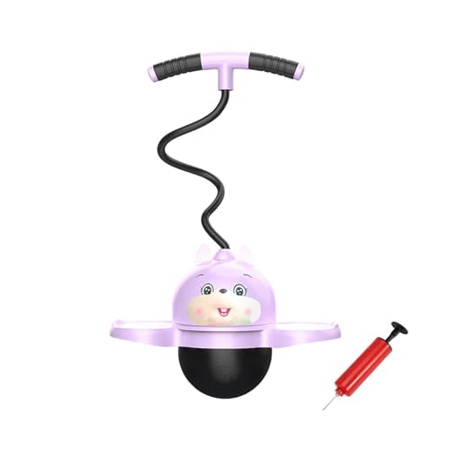 Pogo-Ball-Sprungball, 1100 G, Vielseitiger Pogo-Jumper-Stick Mit Griff, Einfach Zu Verwendendes Outdoor-Spielzeug Für Kleinkinder, Verschleißfester Hüpfball Niedlicher Pogo-Pullover Zur Verbesserung von Takluu