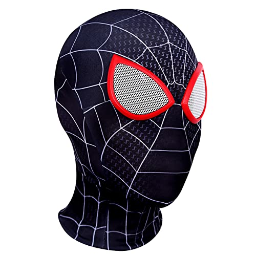 Takmor Spiderman Maske, Spider Man Maske für Kinder Erwachsene Halloween Maske Deadpool Maske für Karneval Geburtstag Halloween Weihnachten Cosplay Film Requisiten Themed Party von Takmor