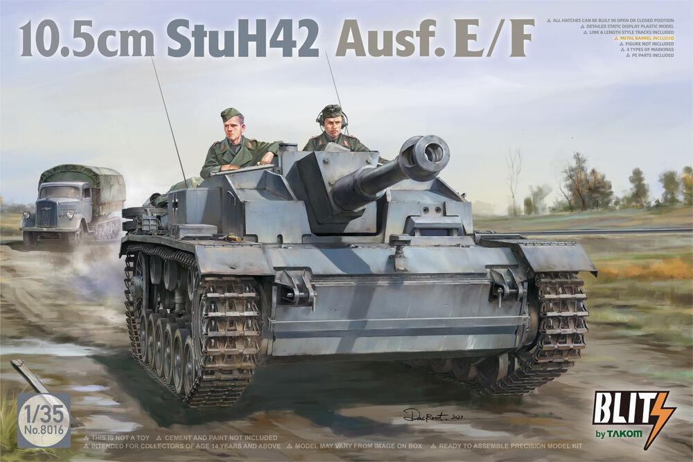 10,5 cm StuH 42 Ausf. E/F 10,5 cm StuH 42 Ausf. E/F von Takom