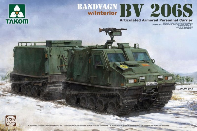 Bandvagn Bv 206S Articulated Armored Personnel Carrier Bandvagn Bv 206S Articulated Armored Personnel Carrier von Takom