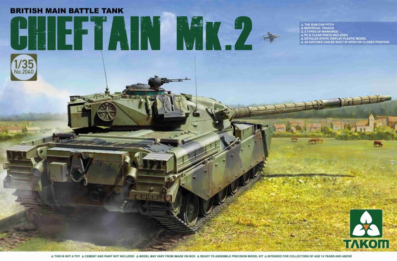 British main Battle Tank Chieftain Mk.2 British main Battle Tank Chieftain Mk.2 von Takom