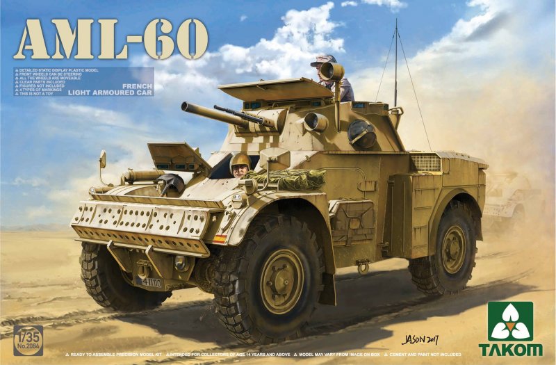 French Light Armoured Car AML-60 French Light Armoured Car AML-60 von Takom