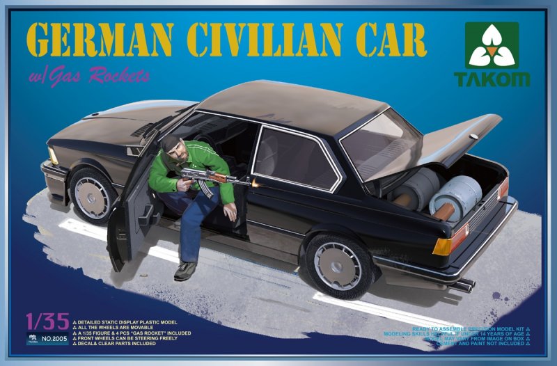 German Civilian Car with Gas Rockets German Civilian Car with Gas Rockets von Takom