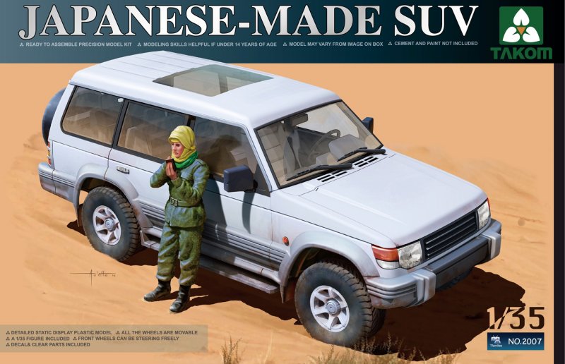 Japanese-made SUV with figure Japanese-made SUV with figure von Takom