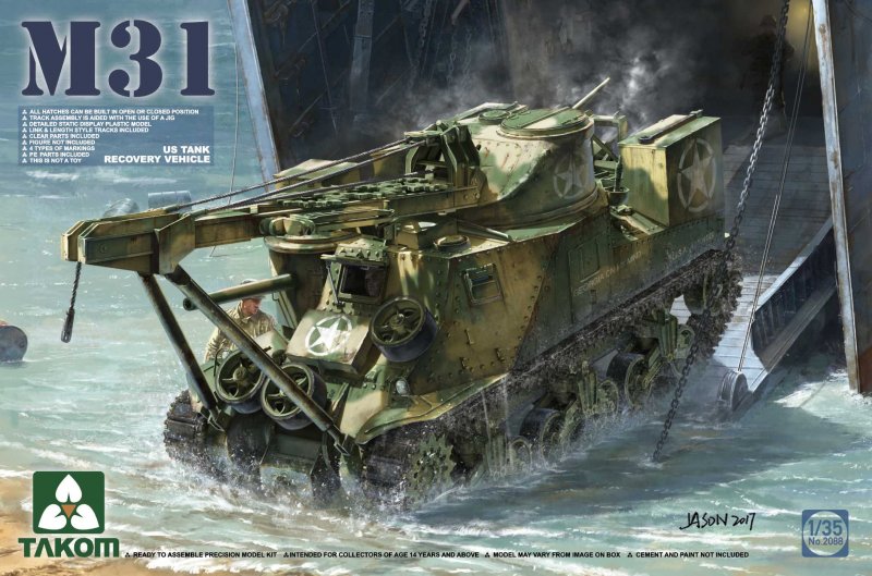 M31 US Tank Recovery Vehicle M31 US Tank Recovery Vehicle von Takom