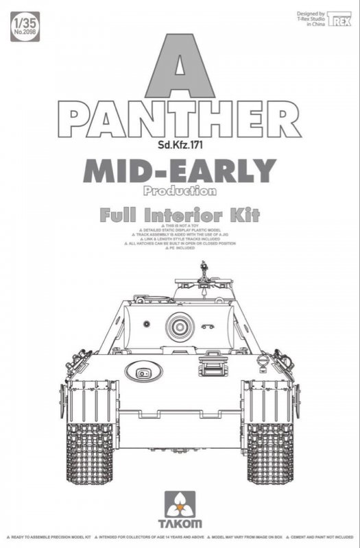 Panther A - Sd.Kfz 171 - Mid-Early Production Panther A - Sd.Kfz 171 - Mid-Early Production von Takom