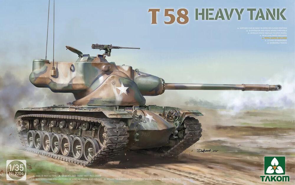 T58 Heavy Tank von Takom