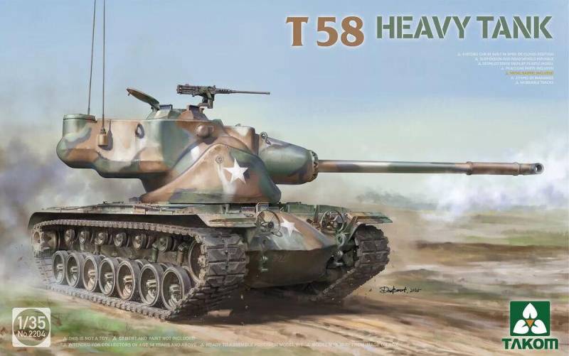 T58 Heavy Tank T58 Heavy Tank von Takom