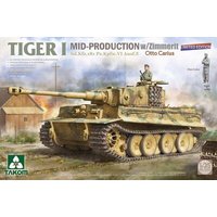 TAKOM TAK2200 1:35 Tiger I Mid-Production w/Zimmerit Sd.Kfz.181 Pz.Kpfw. VI Ausf.E Otto Carius (Limited edition) von Takom