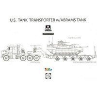 TAKOM TAK5002X 1:72 U.S. M1070&M1000 70 Ton Tank Transporter w/Abrams TANK, Limited Edition TAKOM TAK5002X 1:72 U.S. M1070&M1000 70 Ton Tank Transporter w/Abrams TANK, Limited Edition von Takom