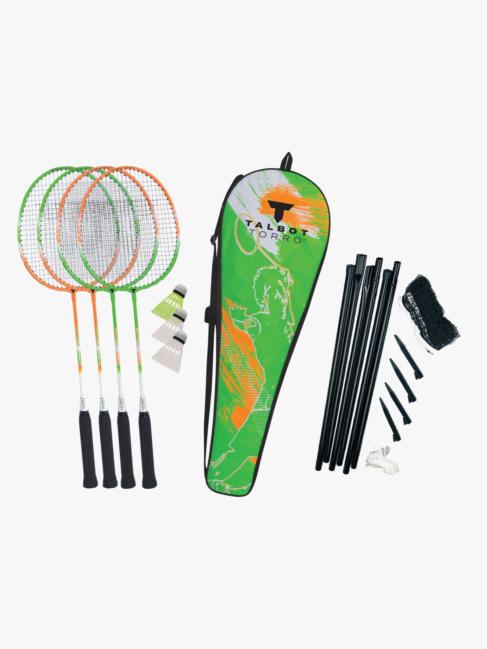 Talbot-Torro Badmintonset 4 Attack Plus von Talbot-Torro